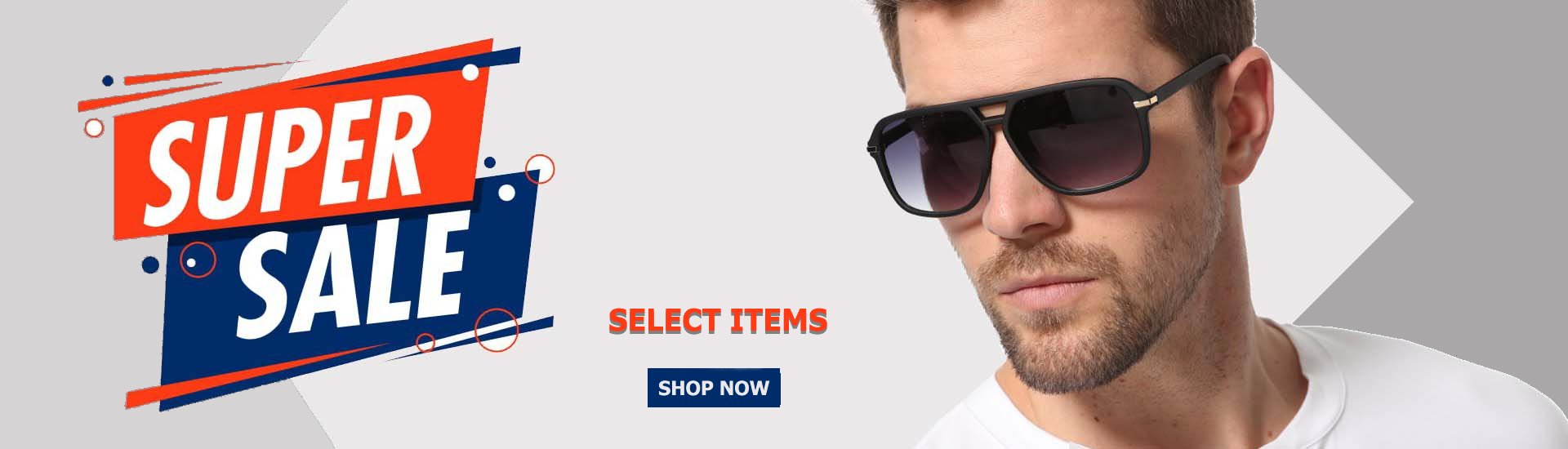 Men's Plastic Sunglasses